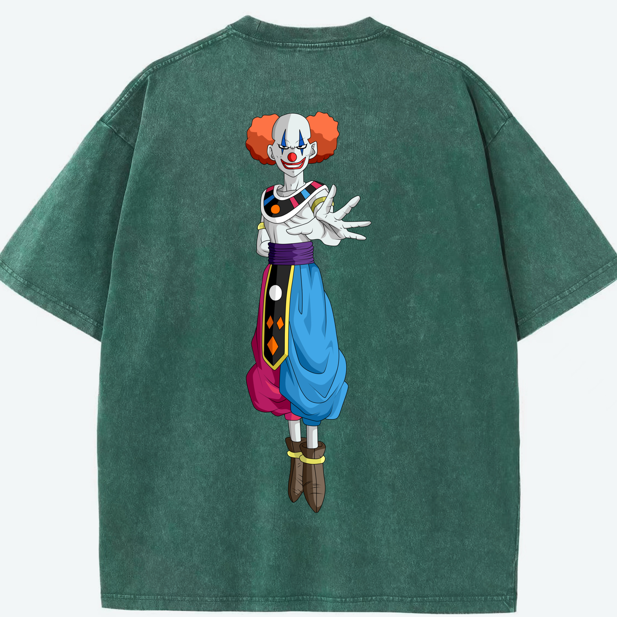 （画像用） ドラゴンボール DRAGON BALL 綿100% ヴィンテージ風 半袖Tシャツ（背面プリント）
